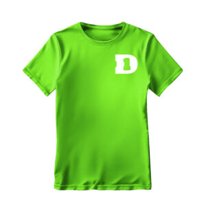 D1 Lime Green Tee w/ White Logo