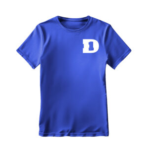 D1 Blue Tee w/ White Logo